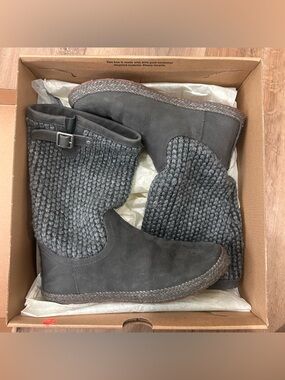 UGG Women LYZA Charcoal Grey